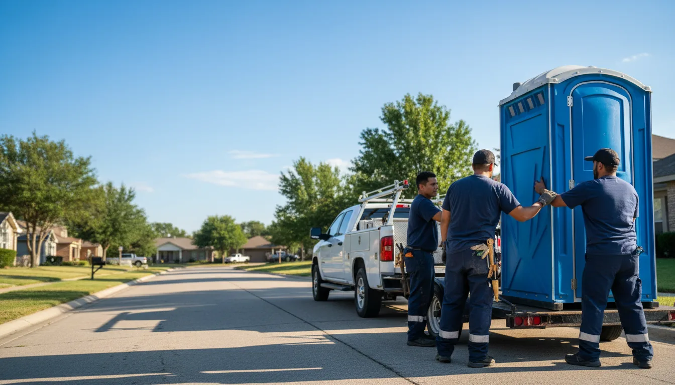 Portable Toilet Rental in Buckley, IL near me